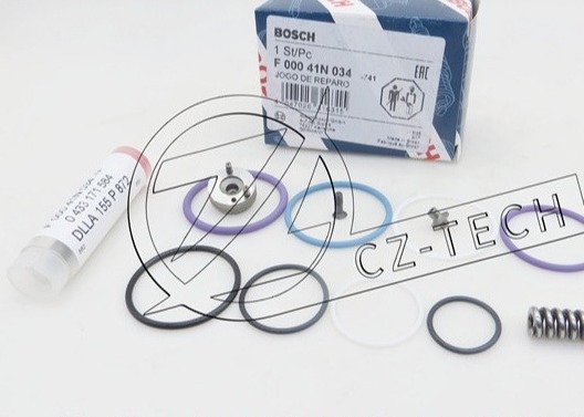  20440409 Fuel Injector Rebuild Kit F00041N034 Diesel Injector Seal Kit