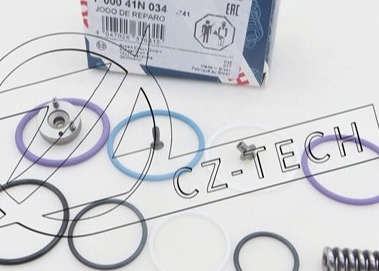  20440409 Fuel Injector Rebuild Kit F00041N034 Diesel Injector Seal Kit
