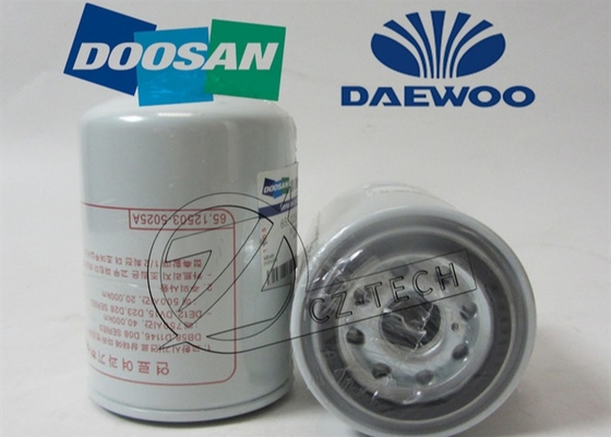65.12503-5025 Doosan Daewoo Fuel Filter Diesel Filter Element